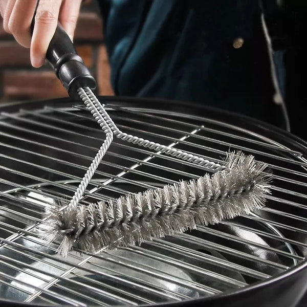 Premium Kitchen Accessory: Barbecue Grill Cleaning Brush - Powerful Non-Stick Tool for Effortless Grilling Cleanup