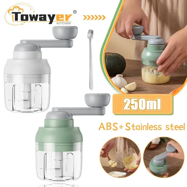 The manual meat, meat and vegetable grinder is completely manual without the need for electricity. It is also used in kitchen accessories and also for outdoor camping.