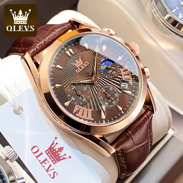 Original Luxury Men's Quartz Watch: High-Quality Timepiece for Fashionable Casual Wear - 2024 Edition